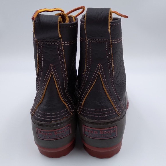 L.L. Bean bison leather duck boots Size 9M - Picture 5 of 9